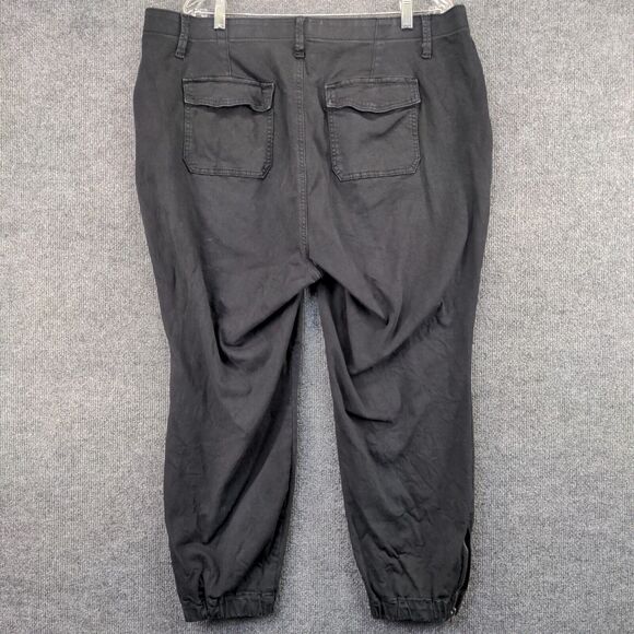 Torrid Feel The Fit Jeans Womens Plus Size 20 Black Tapered Cotton Blend - Picture 3 of 13